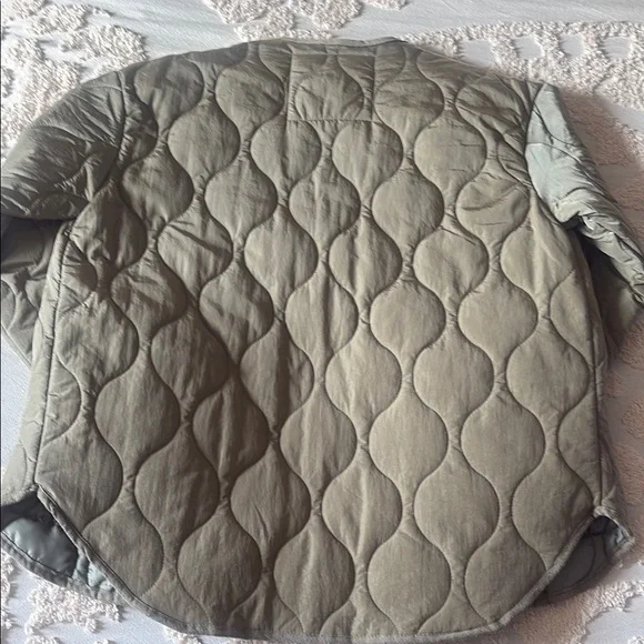 Design Lab Lord & Taylor Olive Utility Jacket - Picture 5 of 6